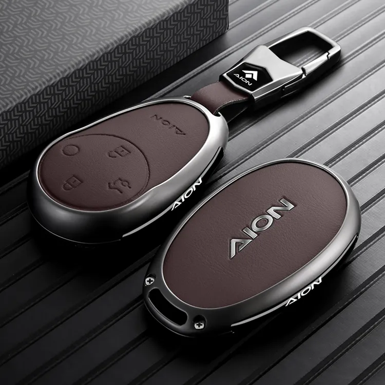 广汽埃安UT钥匙套专用埃安yplus/RT埃安v霸王龙splus汽车用品壳扣