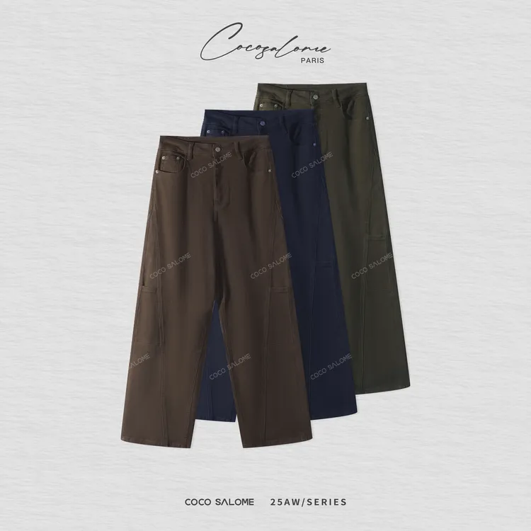 韩彬彬"八面弹"加绒加厚磨毛舒适无束缚一条会呼吸的萝卜裤3004-5