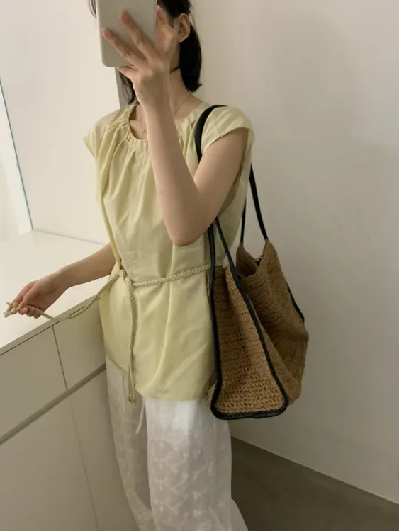 205年新款小个子上衣30-40岁洋气女短袖遮肚子微胖百搭显瘦T恤