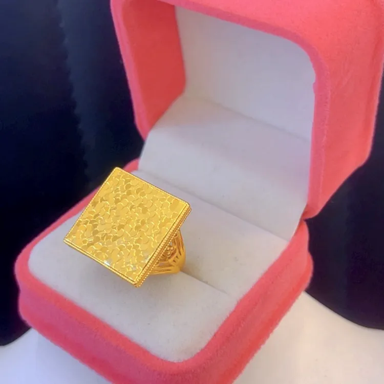 铜合金戒指 573新款时尚铜合金戒指