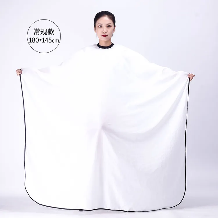 《买二送一》加大剪发围布防静电防粘碎发理发店专用围布高档围布