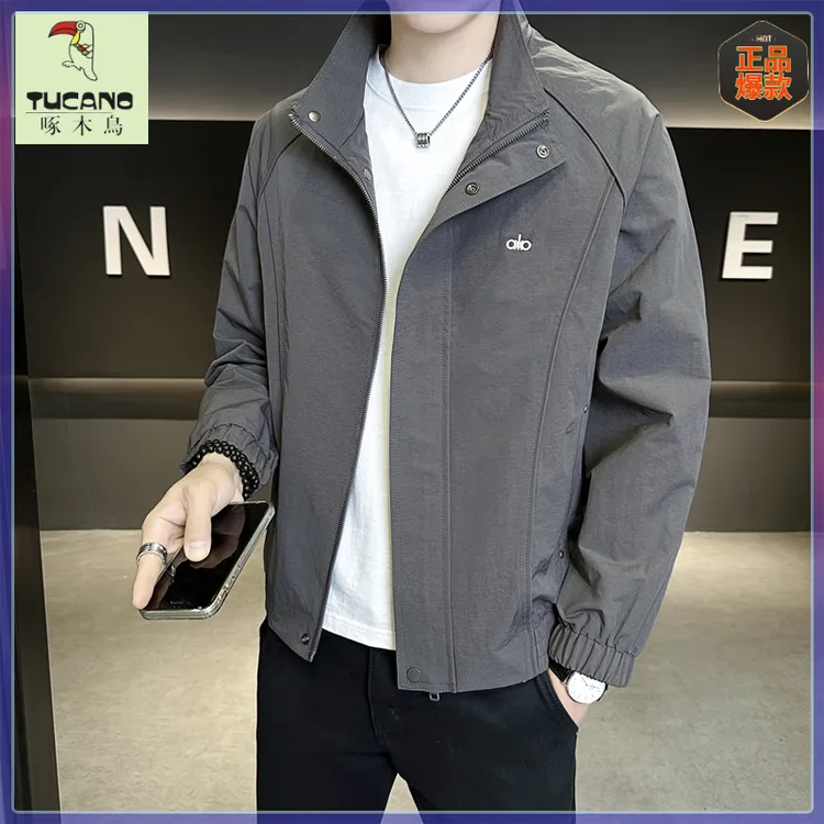TUCANO/啄木鳥男士2025秋季新款立领帅气工装夹克男生衣服高级感