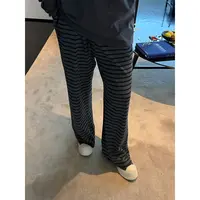 铅笔小鑫大码女装 松弛拉满 慵懒弹力亲肤条纹休闲裤