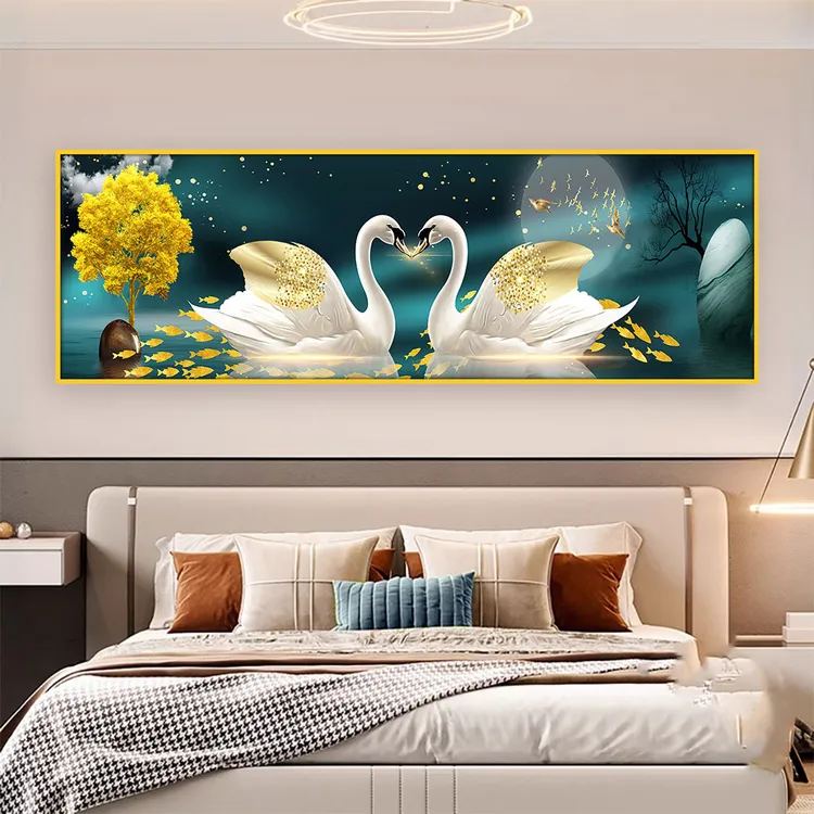 床头装饰画沙发房间卧室酒店宾馆民宿客厅背景墙主卧贴纸贴画壁画