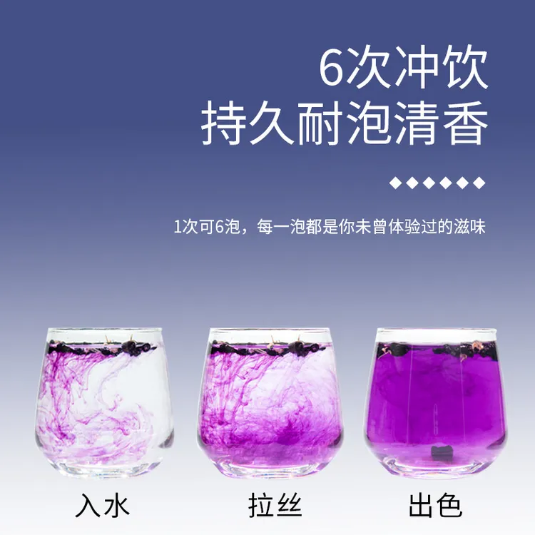 黑枸杞子茶大颗粒青海大果克泡水泡茶代用茶枸杞及其制品18个月