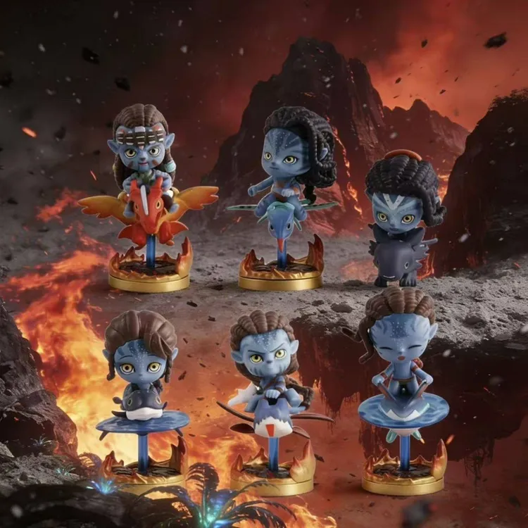 阿凡达3火与烬电影周边手办盲盒杰克萨利摆件玩具公仔模型奈帝利