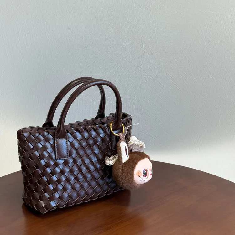 【碎巧菜篮】2025复古时尚编织手提包百搭时尚气质款斜挎包（9393）