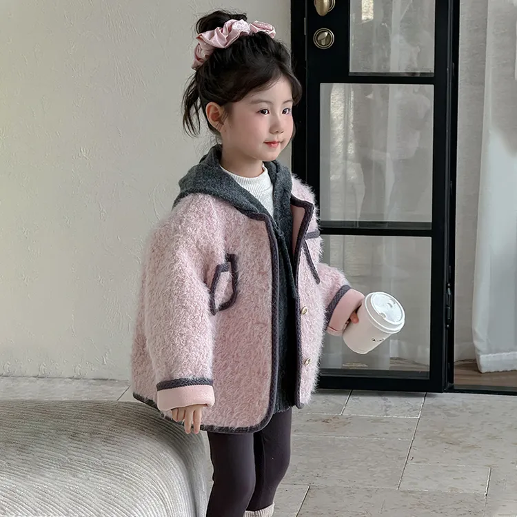 女童外套春秋款2025新款女宝小香风上衣秋季洋气时髦儿童加厚秋装