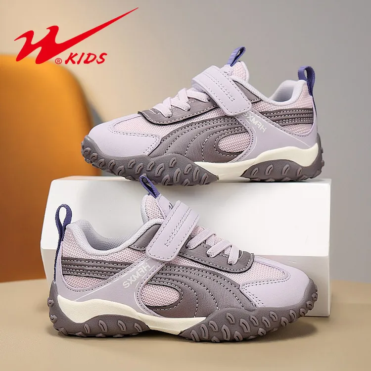 双星童鞋儿童阿甘鞋女童6-12岁潮款鞋子女孩运动鞋加绒保暖二棉鞋