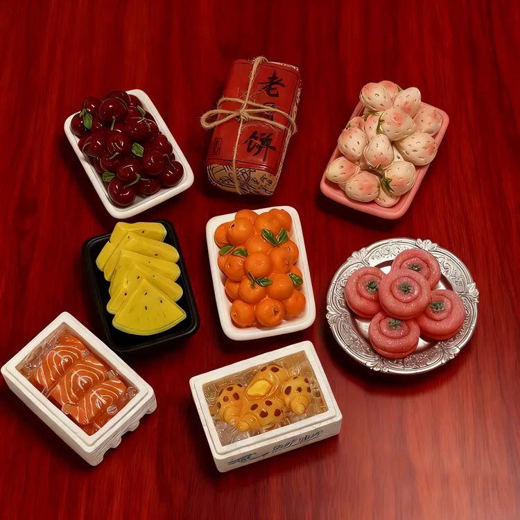 【双许愿+对对碰】高品质手绘3D冰箱贴