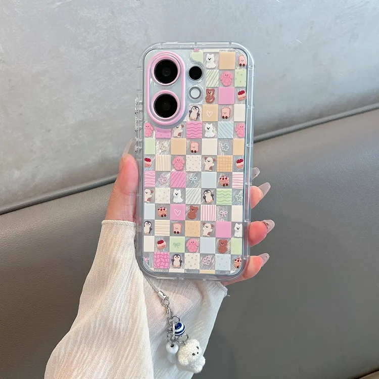 适用于vivos30手机壳新款s30promini方块可爱卡通全包防摔女款