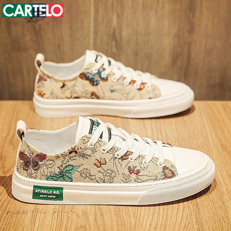 卡帝乐鳄鱼鞋子男款板鞋轻奢2025新款潮流百搭运动休闲鞋男鞋潮鞋