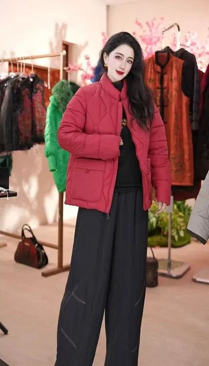 2025新款棉袄秋冬加绒时尚休闲短款加厚外套小棉衣保暖