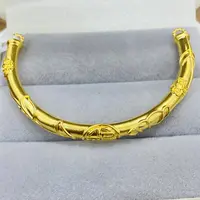 【莹莹专享】足金999饰品 福字半镯 1.58 GP