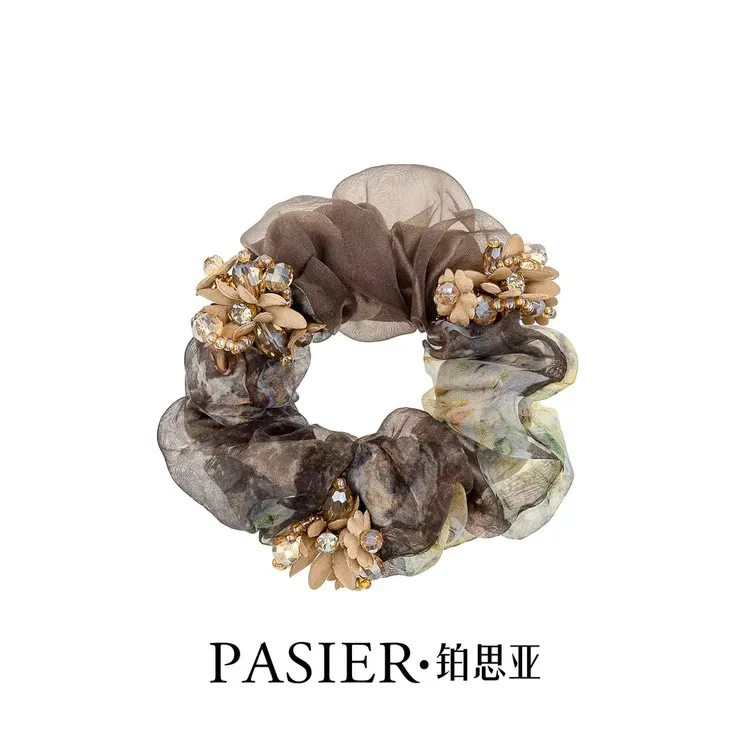 兰知春序橱窗铂思亚发圈同款发圈女款2025新款网红爆款上班族发饰