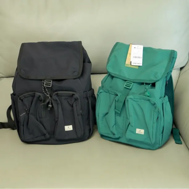 雪花双肩包snow三色韩单户外休闲运动百搭简约韩版双肩背轻便