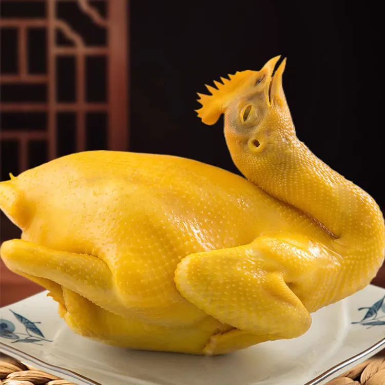 盐焗鸡整只特产老板脆皮鸡卤味熟食即食老母鸡手撕鸡盐焗鸡肉零食