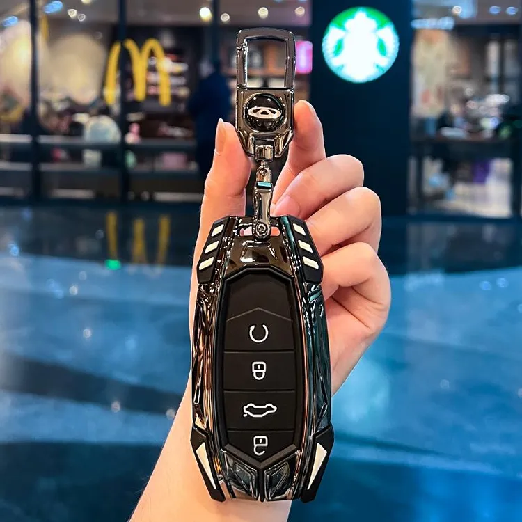 用品款奇瑞艾瑞泽8pro钥匙套新款艾瑞泽8专用汽车高端男士包壳扣