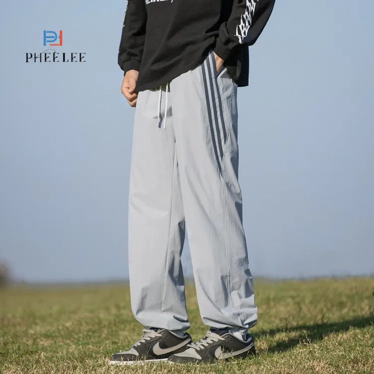 PHL休闲运动风长裤男装长裤男士休闲裤百搭弹性舒适透气宽松潮流