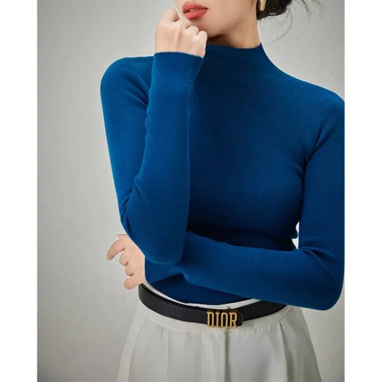 S·Y·C【神仙打底升级版】美丽诺羊毛修身打底衫女