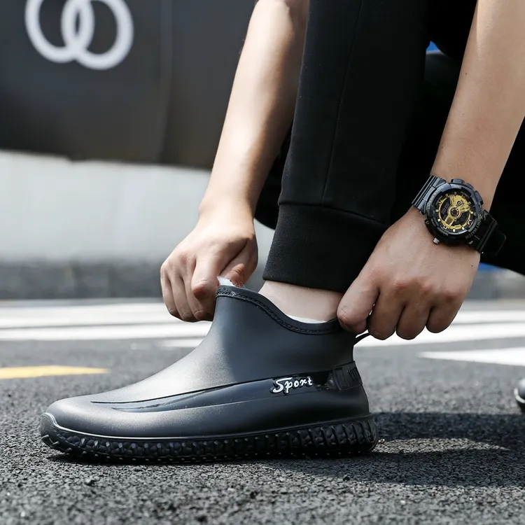 雨鞋2025新款爆款雨鞋男款防水鞋水鞋男式男款雨靴防滑胶鞋厨师鞋