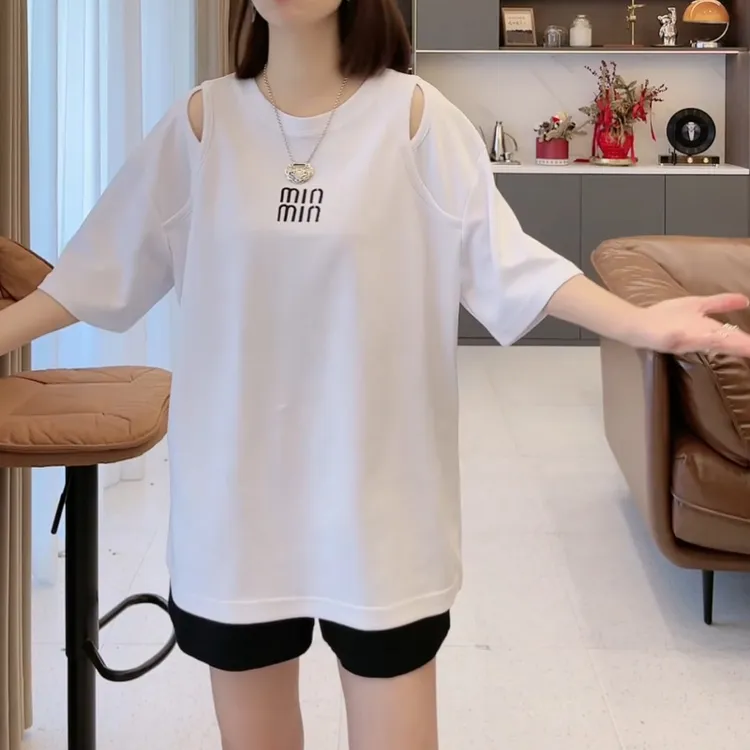 2025夏季新款韩系宽松百搭显瘦休闲短袖T恤LK2504743