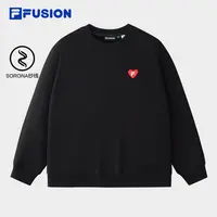【交个朋友专属】 FUSION斐乐套头卫衣2025秋新款休闲宽松针织上衣