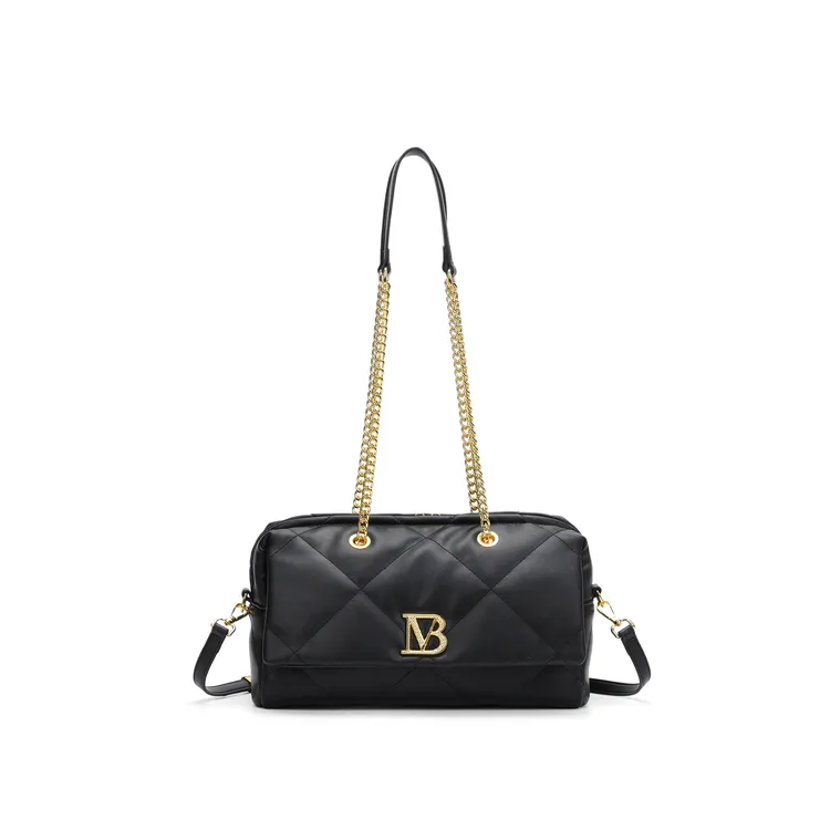 BGVGO秋冬新款女士单肩包时尚高级单肩斜挎绣线链条包1239