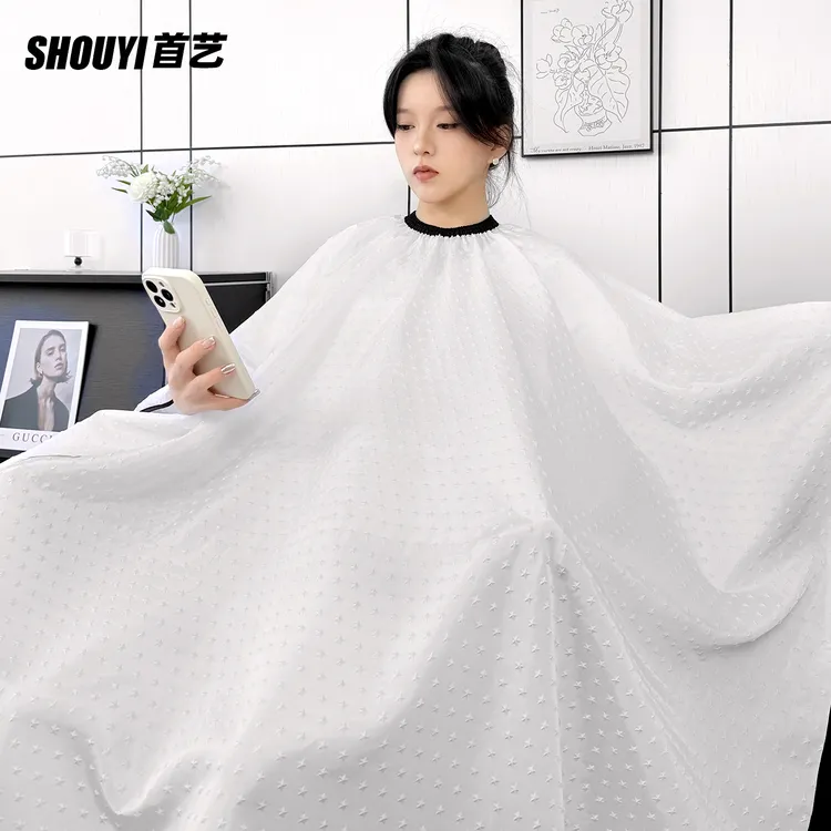 不沾发理发围布发廊专用剪头发围布发廊高档美发剪发围布理发店潮