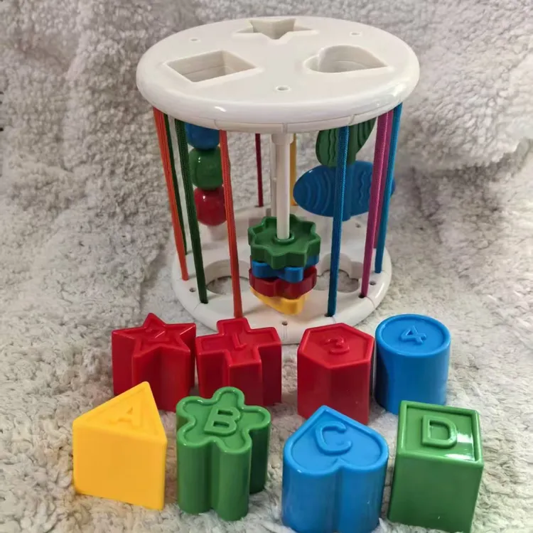 比爱塞塞乐 儿童益智启蒙 多孔形状认知