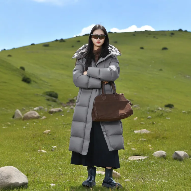 益佳95白鸭绒高蓬松度羽绒服九江源头工厂百搭耐看高品质百搭外套特价