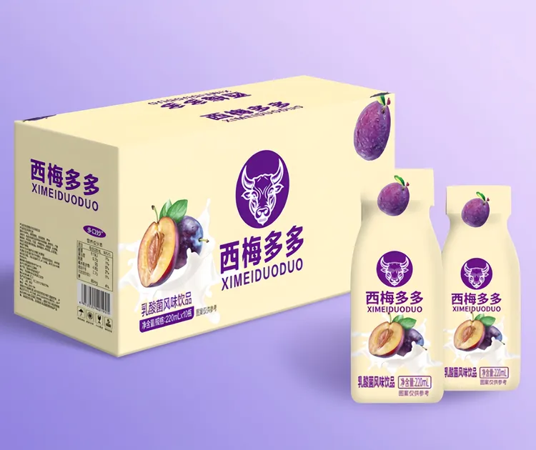 【厂家补贴】0添加蔗糖膳食纤维西梅多多饮品（220ml*10瓶）