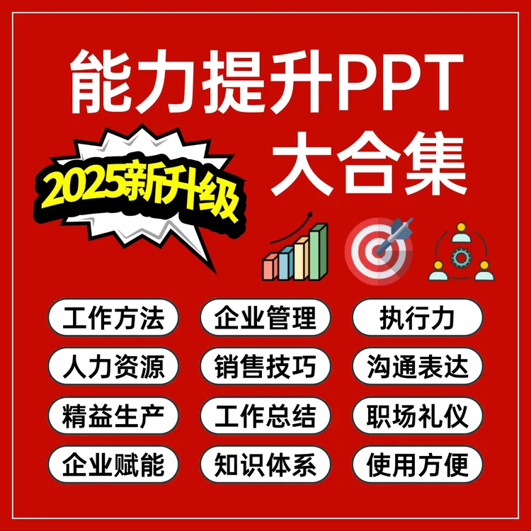 职场能力提升企业管理PPT大合集可编辑内容完整丰富搭建知识体系