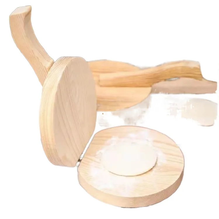 实木压米饺皮器饺子皮神器手工压皮板米粑面皮模具家用包饺子新款