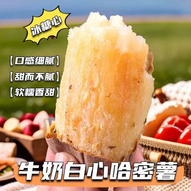 黑土地香甜软糯冰糖心红皮蜜薯新鲜现挖烤地瓜粗粮小香薯5斤9斤