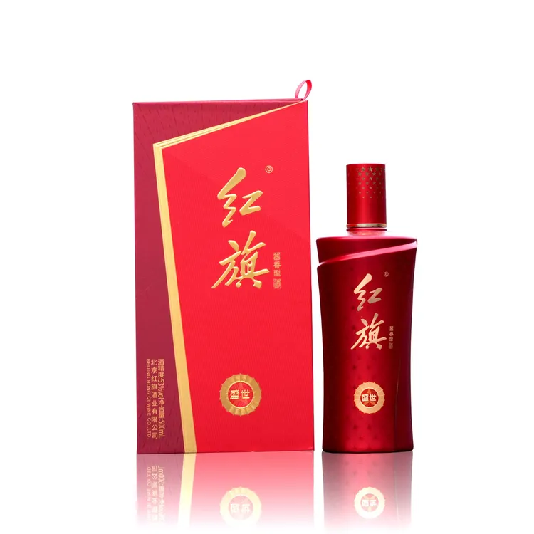 东方国宾红旗盛世 酱香型纯粮白酒 礼盒装 53度500ml