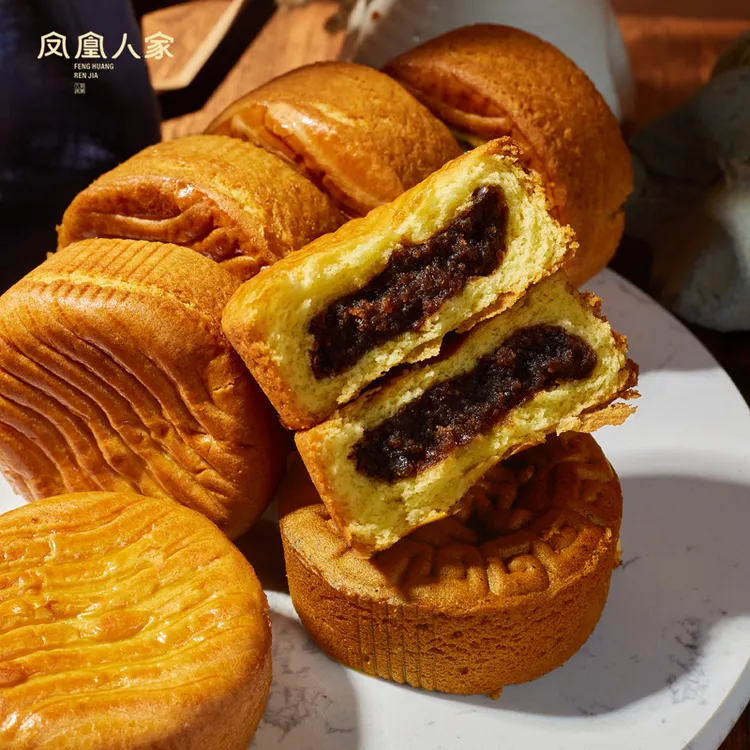 凤凰人家蛋月烧月饼蛋糕月饼传统糕点中秋礼品