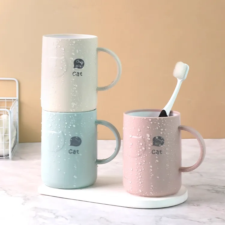 【母婴级防霉】双层防霉漱口杯牙刷杯子耐摔易清洗刷牙底厚杯子