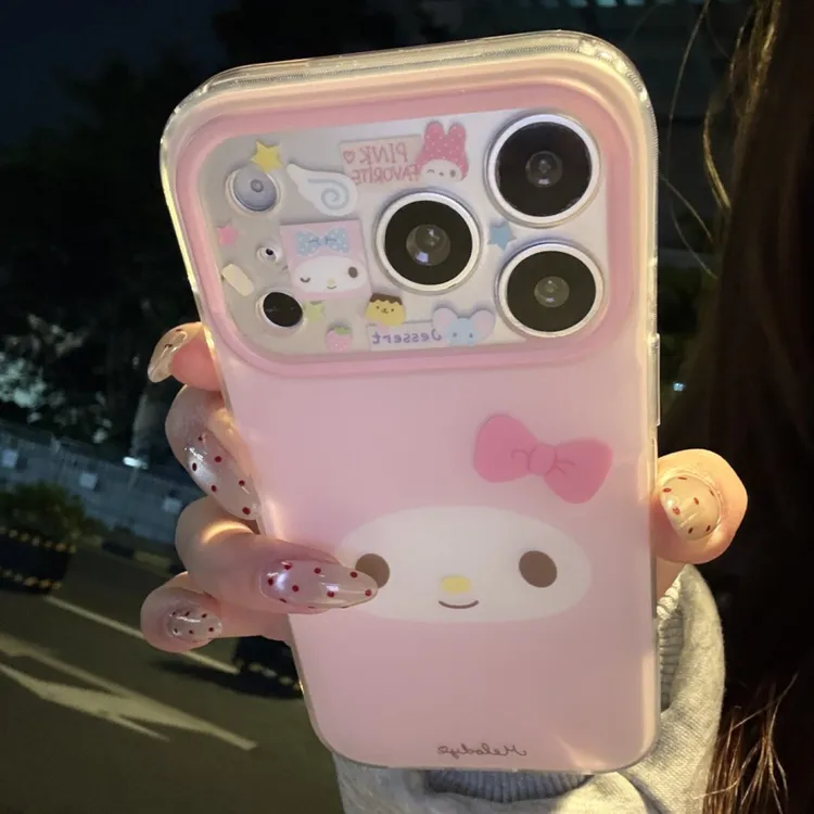 可爱小菲兔手机壳适用苹果17proiPhone16/15/14/13/12/11少女全包