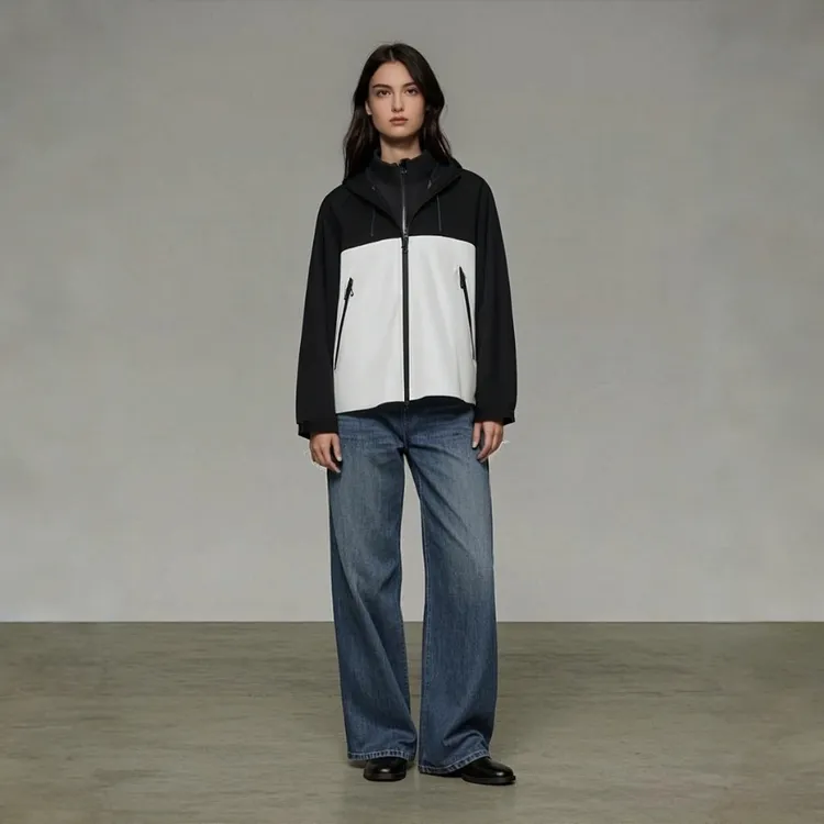 三合一冲锋衣男女防风连帽登山服情侣夹克外套运动户外休闲防水