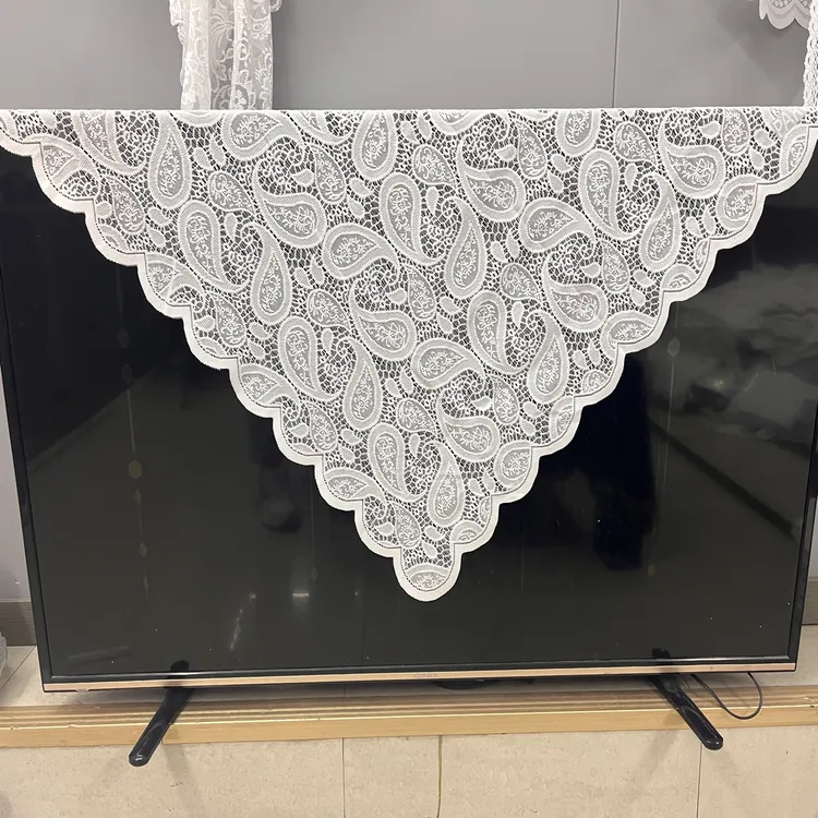 1*1米巴达木花纹精编正方形桌布适用于多种场景美观实用