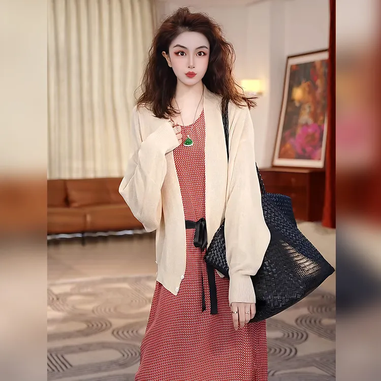 【Linda姐高端线】律动莫兰迪防晒冰丝出游透气针织开衫AA4ZKS006