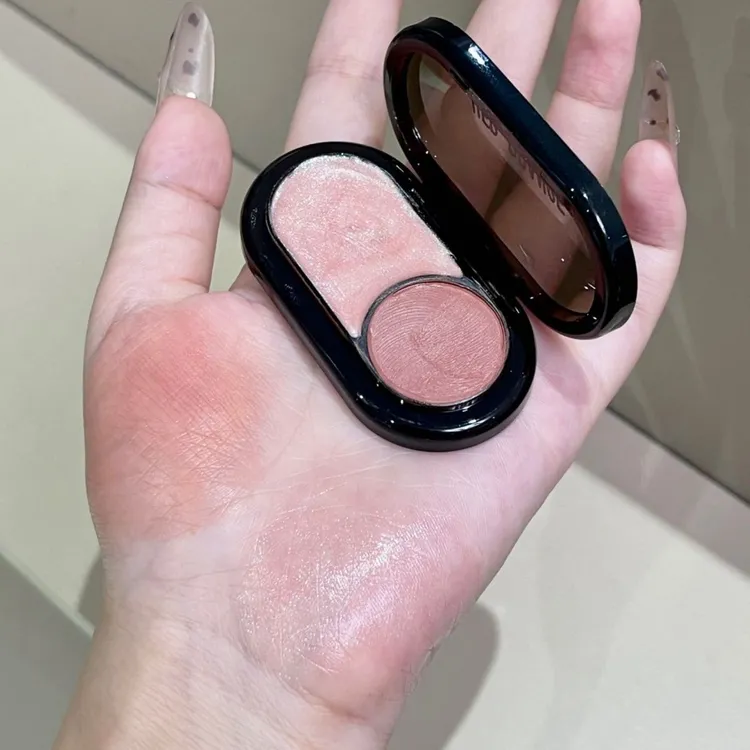 双色水光腮红搭配!心动韩系水光肌土豆泥细腻丝滑自然服帖好气色