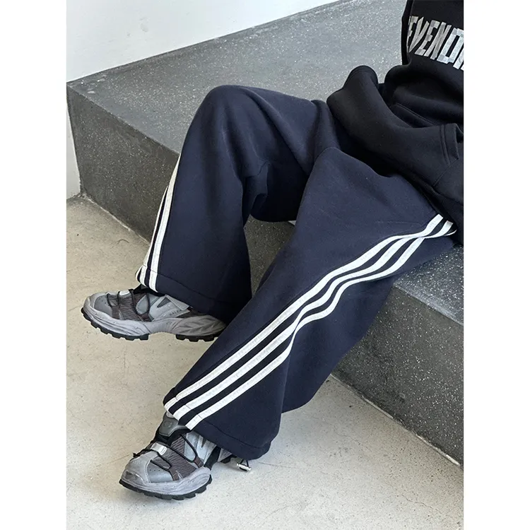 【现货】男童运动裤子秋冬加厚童装2025新款儿童加绒休闲