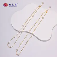 【云上好物】12 DS83044-S925银珍珠项链-4.5mm 多样性发一件（JG）