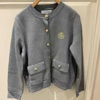 【女装优选KY】Teenie Weenie小熊金属扣双口袋针织开衫TTCK25O905Z