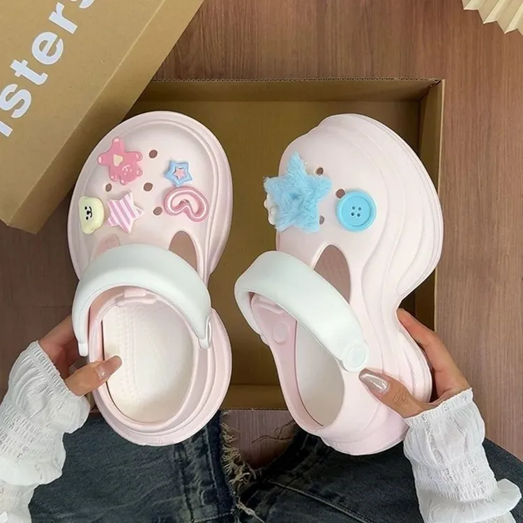 【201-300】高品质孤品EAV微瑕男女洞洞鞋拖鞋No退No换~听号去拍