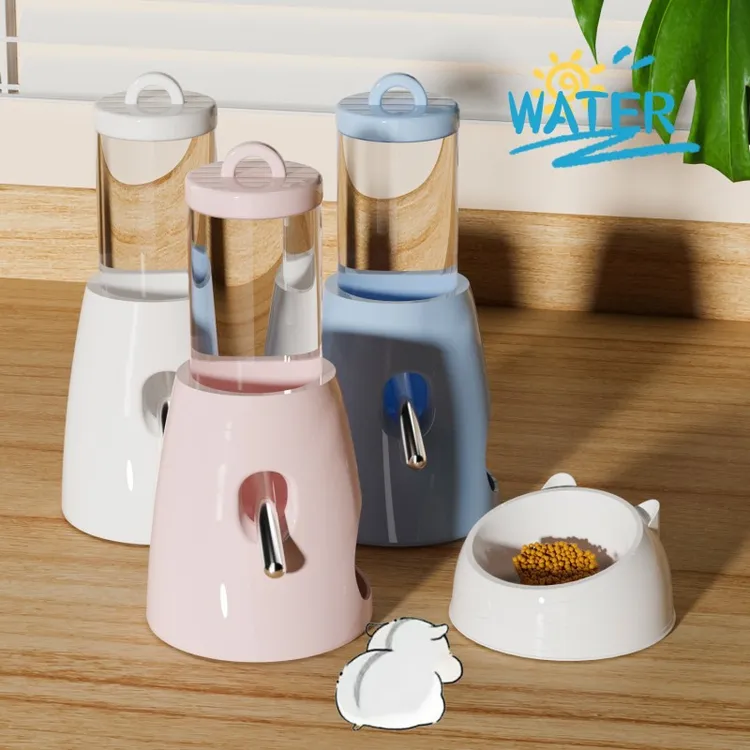 仓鼠水壶滚珠饮水器金丝熊生活用品大全水樽支架喝水瓶悬挂喂水器
