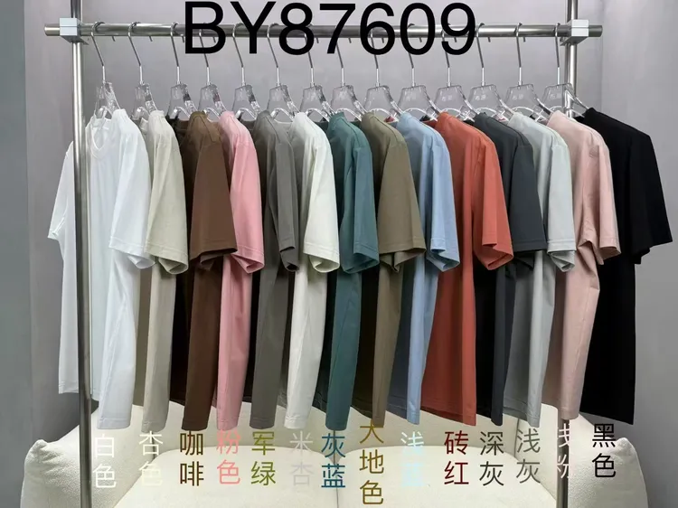 常规款夏季合体型圆领短袖T恤