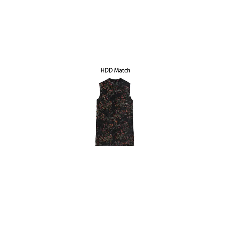 HDD Clothing"繁花朵朵"夏季女款国风定制气质长款上衣 Y8043